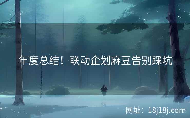 年度总结！联动企划麻豆告别踩坑