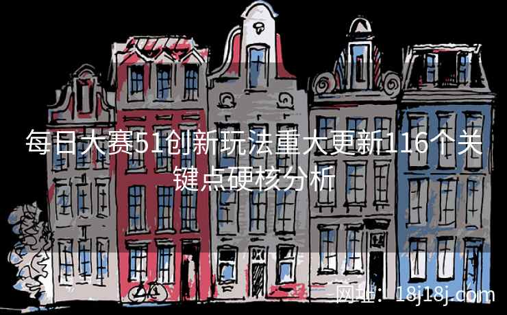 每日大赛51创新玩法重大更新116个关键点硬核分析 每日大赛51创新玩法重大更新116个关键点硬核分析