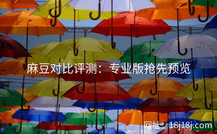 麻豆对比评测：专业版抢先预览